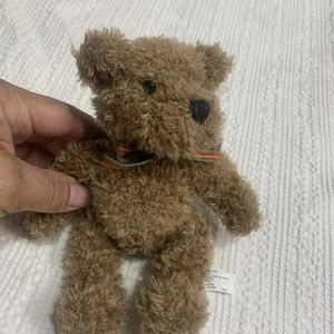 1998 Vintage Teddy Bear Brown 8” Plaid Bow G.A.C. - Picture 1 of 10