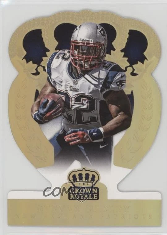 2014 Panini Crown Royale Gold Holofoil /25 Stevan Ridley #64 - Image 1 of 2