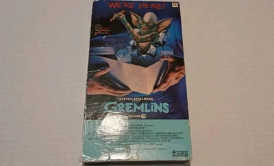 Gremlins (VHS 1985) Phoebe Cates Zach Galligan Joe Dante 80s Horror Video Tape  - Image 1 of 4