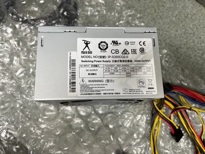 Power Man IP-S350CQ2-0 350W ATX PSU pulled from working PC - Image 1 of 4