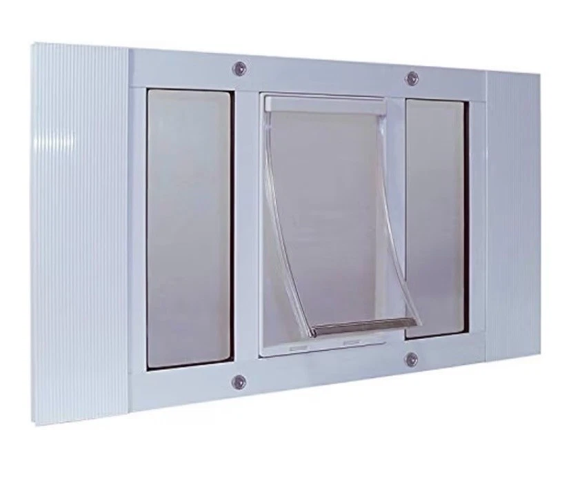 Ideal Pet Products алюминиевый переплет окно дверь для питомца, подходит для окон шириной от 33 до 38 дюймов - Изображение 1 из 1