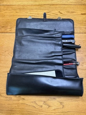 Juego de cuchillos vintage F. Dick de 4 piezas - Chef’s, deshuesado, afilador de acero, estuche Foto 1 de 4