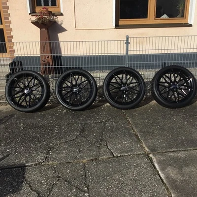 4x Dotz Suzuka Black Felgen 20 Zoll + Reifen - Bild 1 von 4