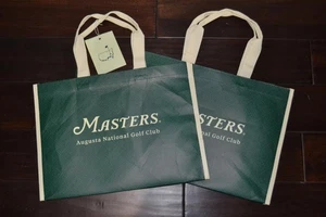 2 Berckmans Masters Augusta National Member Pro Shop Reusable Tote Bag Bags - Picture 1 of 4