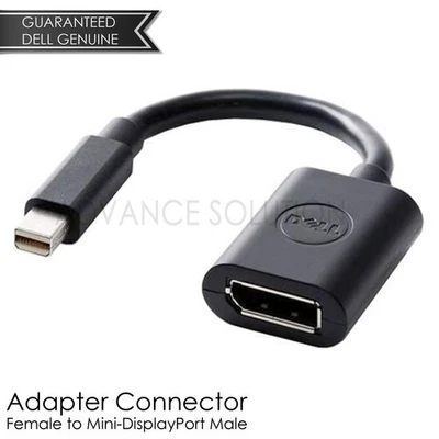 Dell Genuine 857GN Mini DisplayPort to DisplayPort Adapter Dongle Cable - Image 1 of 4