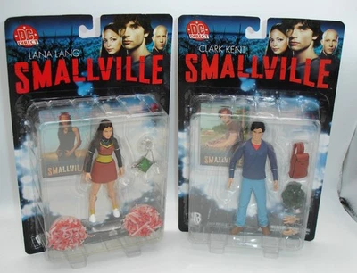 DC Direct 2002 SMALLVILLE Series 1 Clark Kent & Lana Lang Unopened in Box - Image 1 of 4