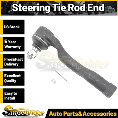 Left Outer Steering Tie Rod End for Mitsubishi Montero 2001 2002 2003 2004 2005 - Image 1 of 4