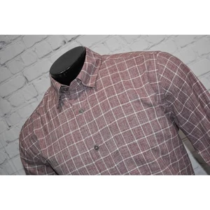 Orvis Country Angelhemd Herren Größe Medium Wandern Camping Performance weinrot - Bild 1 von 7