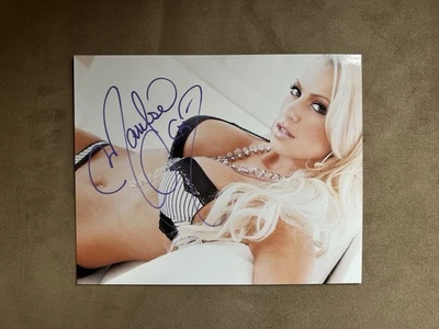 Foto 8x10 firmada por Maryse Ouellet WWE Diva - Autógrafo auténtico Miz & Mrs. Foto 1 de 3