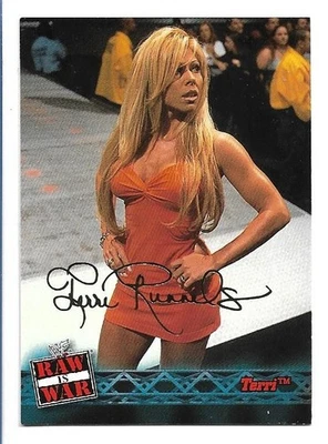 Terri Runnels 2001 Fleer WWF Raw Is War No33 дебютант RC - Изображение 1 из 2