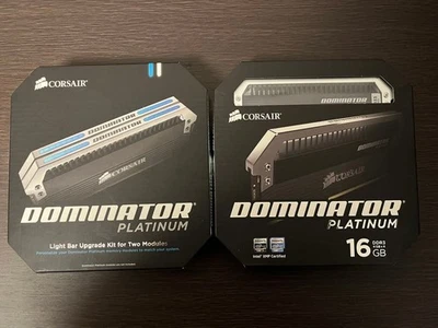 Corsair Dominator Platinum DDR3 16GB 2x8GB 2133MHz Memory Kit CMD16GX4B2133C9 - Image 1 of 4