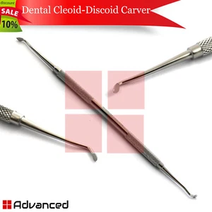 Dental Cleoid-Discoid Carver Laboratory Composite Restorative Tools Double Ended - Picture 1 of 3