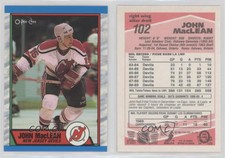 1989-90 O-Pee-Chee Tembec Test John MacLean #102