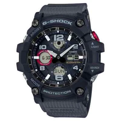 Casio Master G-Shock Mudmaster Men's Solar Power Watch GSG100-1A8WC - Image 1 of 4