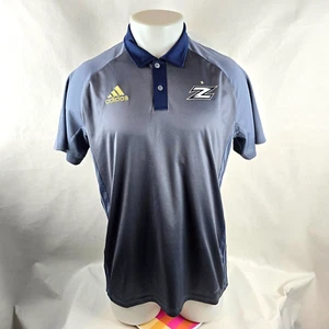 Akron Zips Shirt Herren Medium Grau Blau Adidas College University Ohio Logo NCAA - Bild 1 von 9