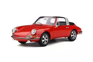 Porsche 911 Type 901 Targa Cabriolet Polo Red Metallic 1963 GT Spirit GT706 - Foto 1 di 11