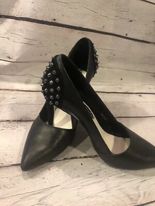 Alice Olivia Heels 9.5 39.5 Black Suede Classic - Lots Of Life Left 🧡 - Picture 1 of 5
