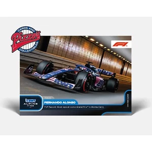 Fernando Alonso Record Grand Prix Monaco Formula 1 F1 TOPPS NOW Card #25 Presale - Picture 1 of 1