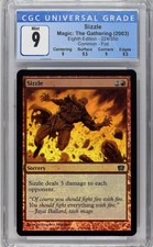 SIZZLE Eighth 8th Edition Foil CGC 9.0 Graded MTG [Card Kingdom]