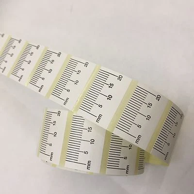 WHL Adhesive Ruler Scale 20 mm Strip Of 10