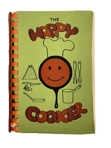 The Happy Cooker Cookbook 1972 Farmington Valley Connecticut Jewish Congregation - Picture 1 of 12