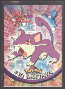 #19 Rattata | 1999 Pokémon TV Anime S1 | EX | Blue Logo - Picture 1 of 2