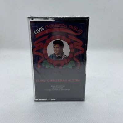 Elvis' Christmas Album - Cassette Tape - RCA Holiday Music UNOPENED - Image 1 of 2
