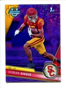 2023 Bowman University Chrome Mini-Diamond Refractor #146 - Dorian Singer /399 - Picture 1 of 2