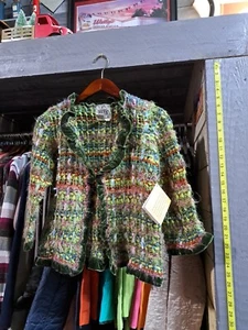 Womens Sweater By Curio - Size Small - Green - Picture 1 of 6