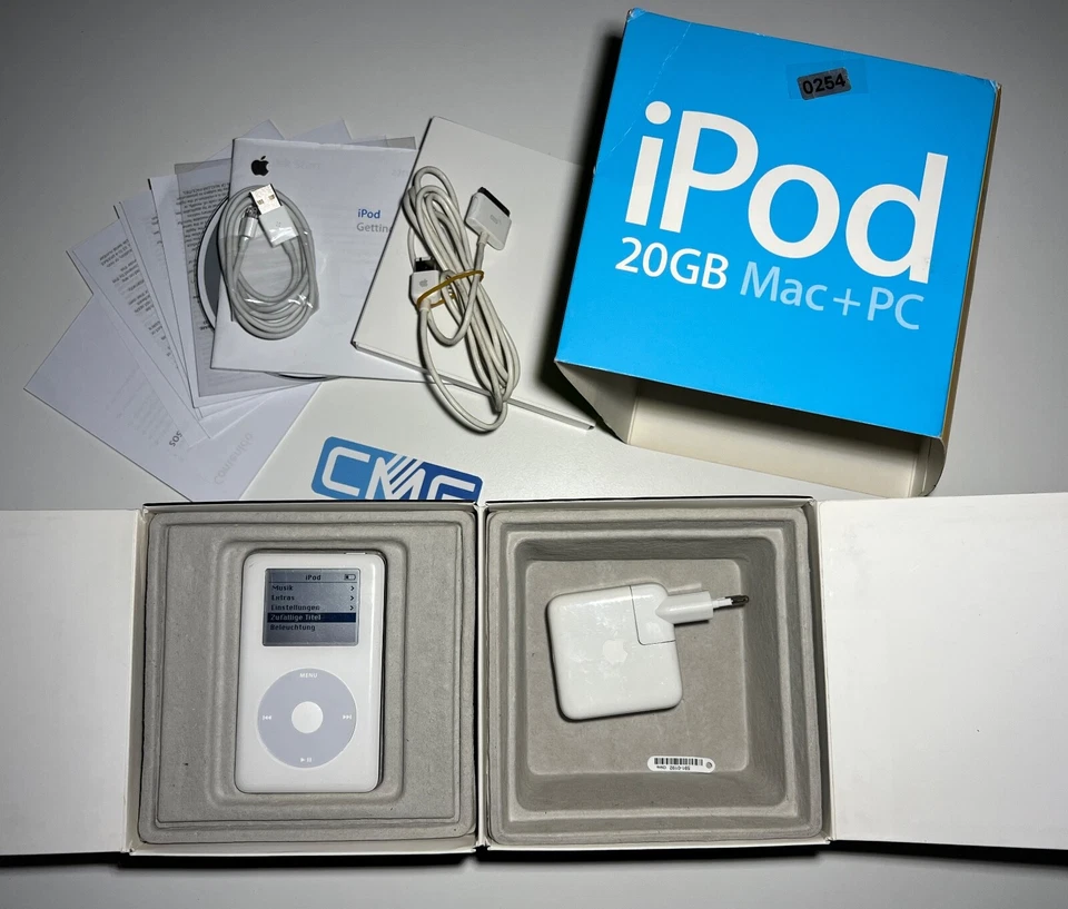 Apple iPod classic 4. Generation 20GB 4G Generation 4th 2004 M9282FE 20 GB OVP - Bild 1 von 4