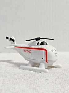 2012 Mattel Harold Helicopter Thomas and Friend White 3.5" - Picture 1 of 5