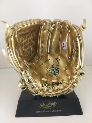 ICHIRO Signed Mini Gold Glove Award Replica PSA 10 GRADED Mariners Autographed - Image 1 of 4