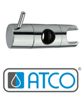 ATCO® Schieber Gleiter für Brausestange Duschstange Wandstange Ø 18 mm verchromt - Bild 1 von 4