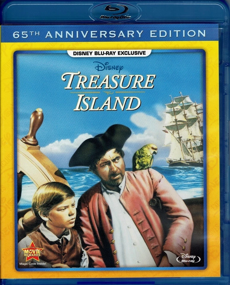 Treasure Island (Blu-ray, 2015, 1-Disc, 65th Anniversary Edition)