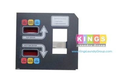 GENUINE, OEM AD330 KEYPAD. For ADC, American Dryer Part #112566 - Image 1 of 2