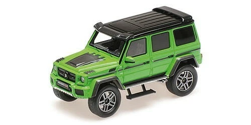 Minichamps Mercedes Benz Brabus 4X4 G500 Green 1:43 437032461 - Image 1 of 1