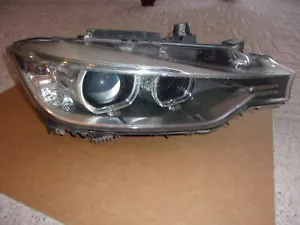 2013 2014 2015 BMW 328i 335i RIGHT HEADLIGHT HID LED ADAPTIVE COMPLETE OEM - Picture 1 of 3
