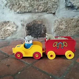 Lego Duplo - 2627 poney trailer vintage - Bild 1 von 1