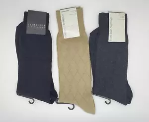 New Men's Perry Ellis Portfolio Dress Socks 3 Pairs Premium Luxury Size 6.5-12 - Picture 1 of 1