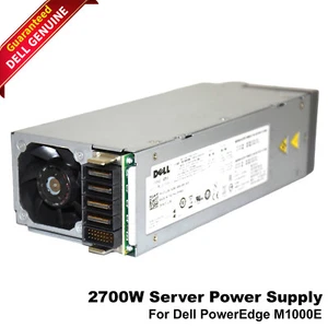 Dell PowerEdge M1000E 2700W Hot Swap Switching Server Power Supply TJJ3M 0TJJ3M - Picture 1 of 10
