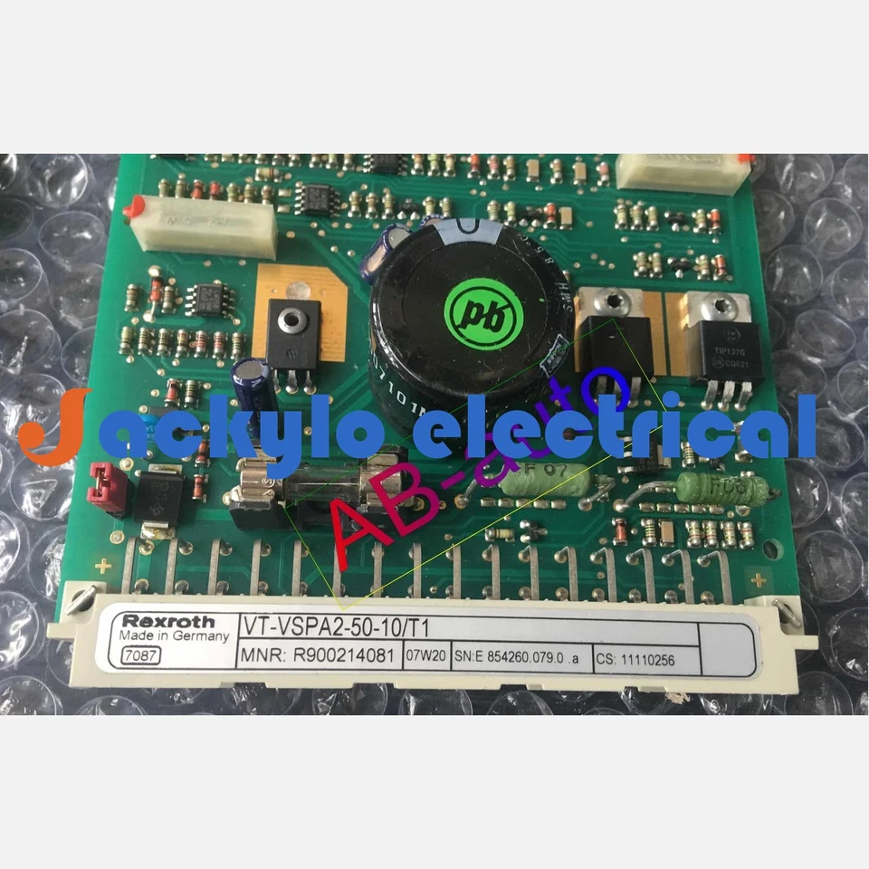 R900214081 VT-VSPA2-50-10/T1 Rexroth Proportional amplifier New - Image 1 of 1