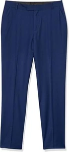 Calvin Klein Boys' Flat-Front Suit Dress Pant, Straight Leg Fit Hemmed Bottom 18 - Picture 1 of 4