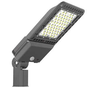 200W LED Shoebox Light Slip Fitter 5000K White IP65 Waterproof 28000 Lumen - Picture 1 of 9