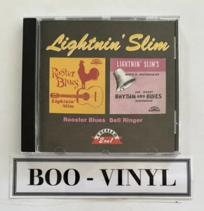 Lightnin' Slim Bell Ringer/Rooster Blues (CD) Album Blues NM / NM Condition - Imagen 1 de 6