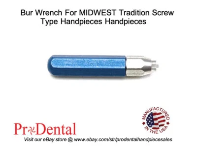 MIDWEST Tradition Screw Type Dental Highspeed Handpiece Bur Wrench - ProDental - Image 1 of 4