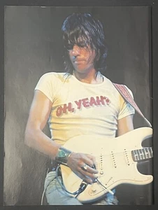 Jeff Beck Magazine Advertisement Clipping  - Picture 1 of 1