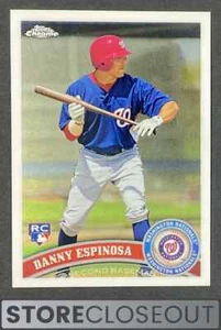 2011 Topps Chrome #33 Danny Espinosa Rookie RC Washington Nationals - Picture 1 of 2