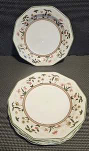 Set of (6)  10-sided Churchill ASSAM Salad / Dessert Plates.  8" FREE SHIPPING!! - Picture 1 of 6