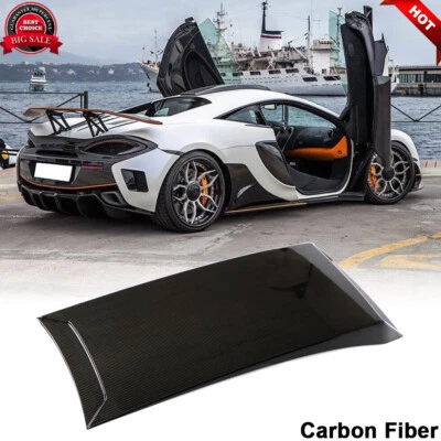 Cubierta de ventilación de techo de fibra de carbono seca para McLaren 570S 570GT cupé 2015-2019 Foto 1 de 4