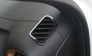 For Kia Forte Cerato 2019-2024 Carbon Fiber Front Air Conditioner Vent Trim - Picture 1 of 30